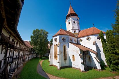 La aldea fortificada de Prejmer, patrimonio mundial de la Unesco.