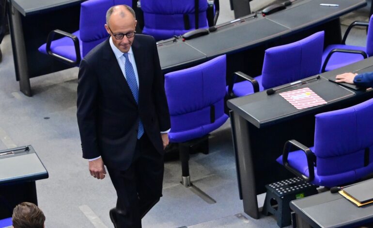 Merz se someterá a una segunda votación este martes para ser elegido canciller de Alemania