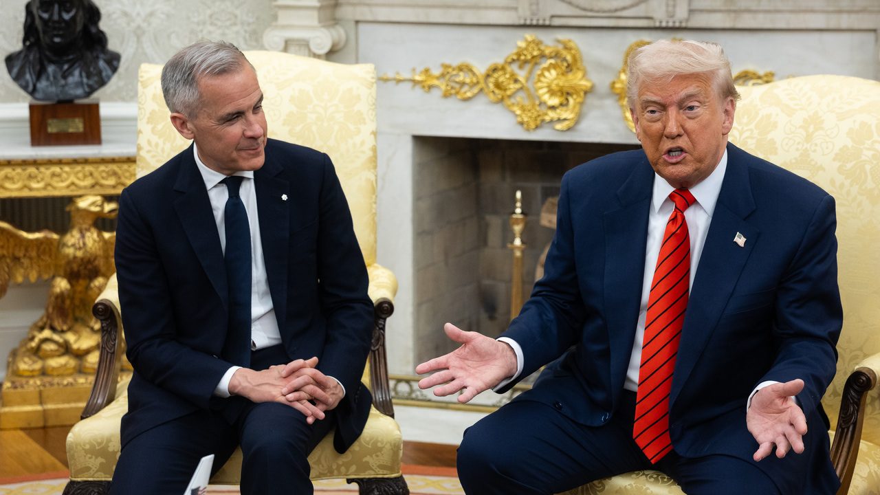 Carney recuerda a Trump en la Casa Blanca que «Canadá no está en venta»