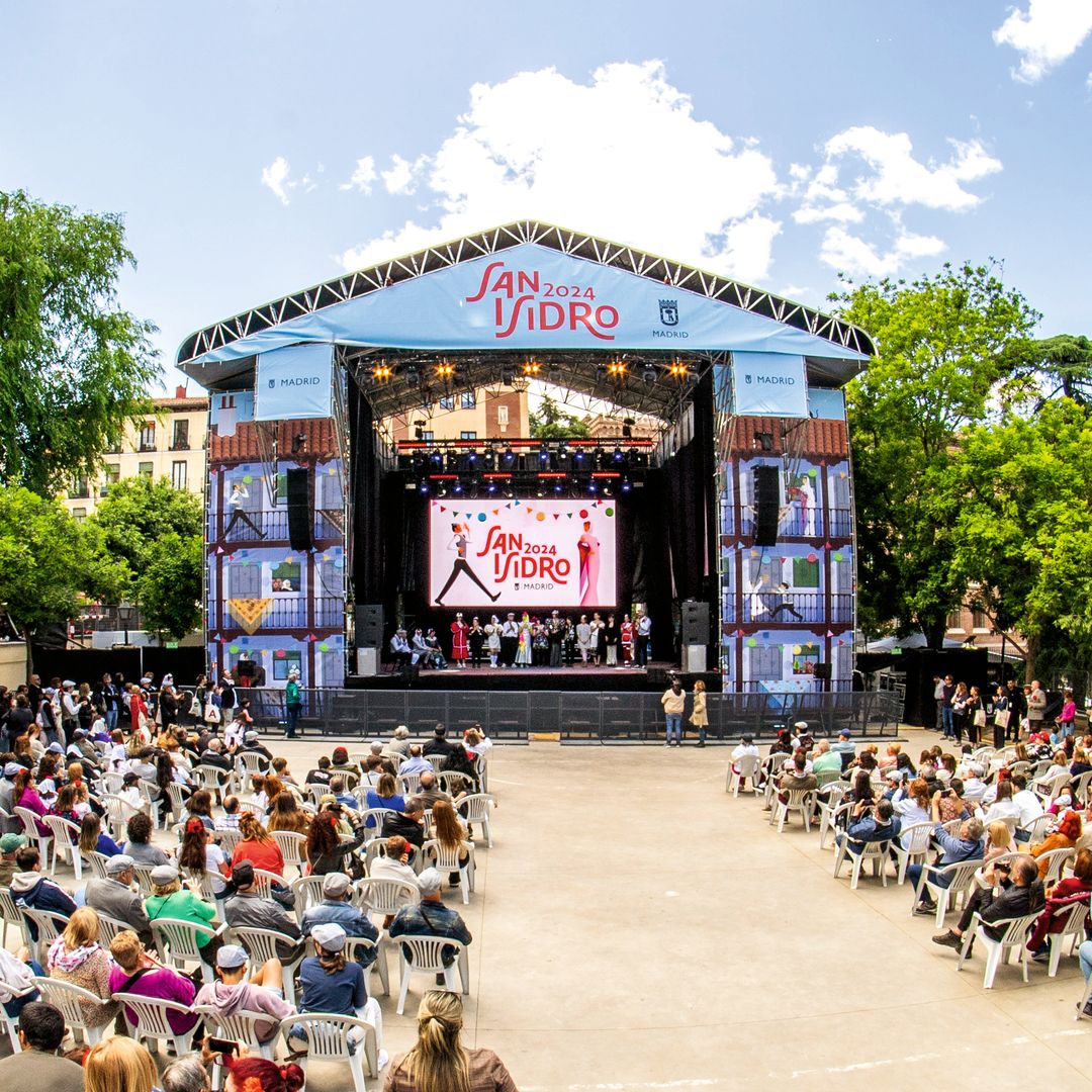 Escena de concierto en Madrid de San Isidro