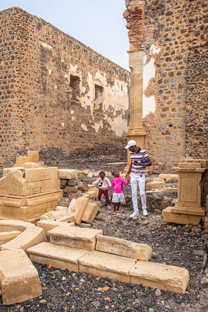 Cidade Velha, fundada en 1462 en la isla de Santiago, es patrimonio mundial de la Unesco.