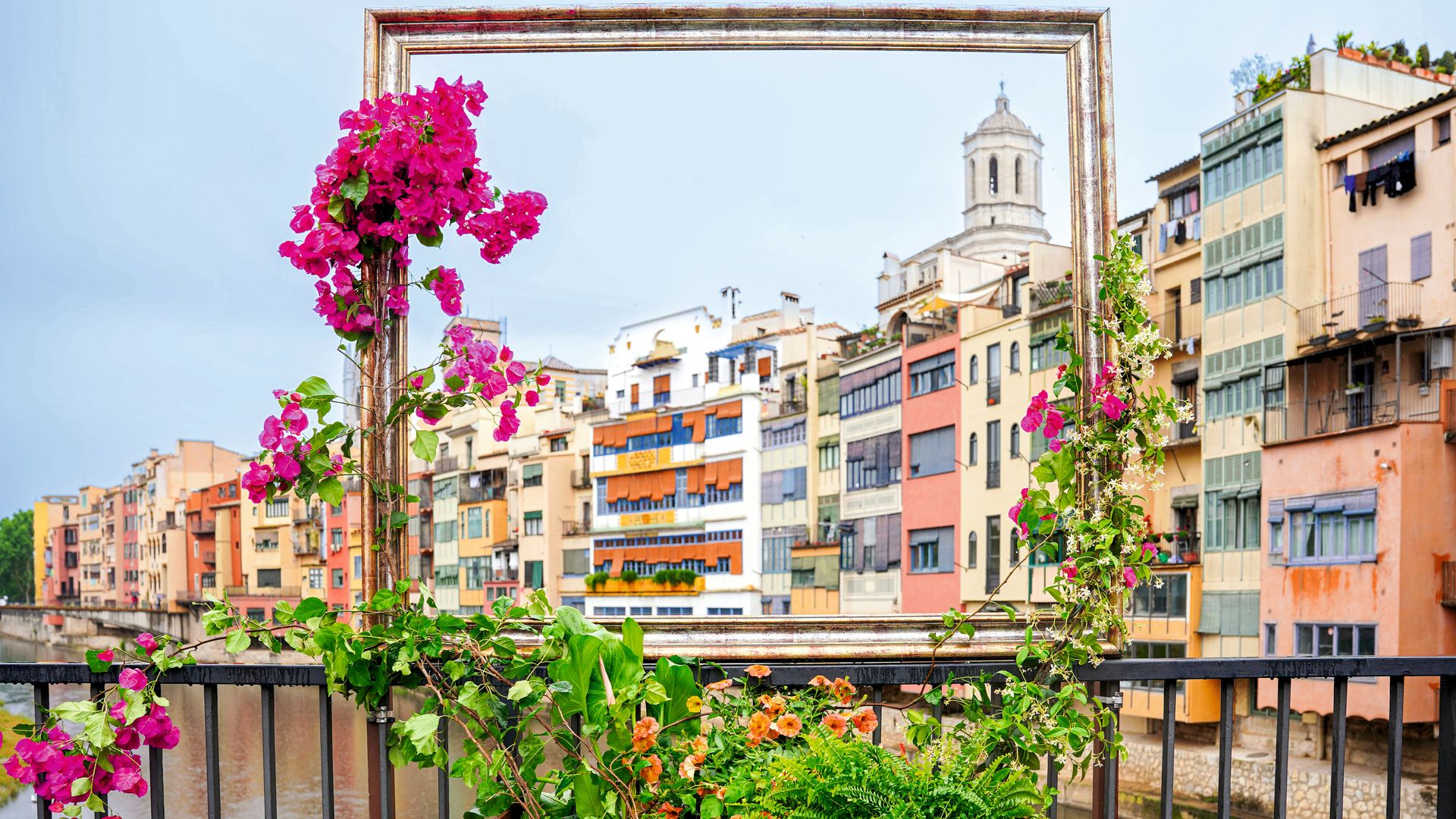 Festival de Flores, Tiempo de Flors, que se celebra en mayo en la ciudad de Girona