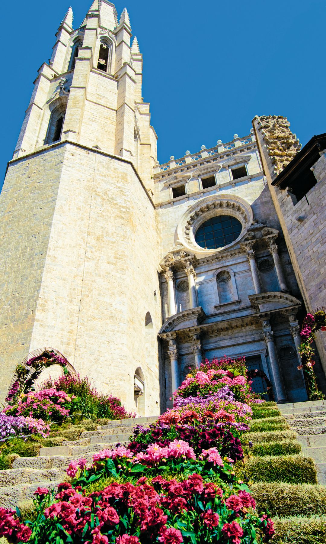 Festival de Flores, Tiempo de Flors, que se celebra en mayo en la ciudad de Girona