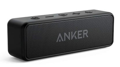 ofertas de ultima hora amazon: altavoz todoterreno con conexión inalámbrica de la marca Anker.