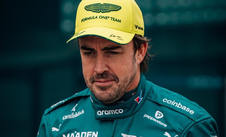 Fernando ya pilota el coche de 2026 en el simulador