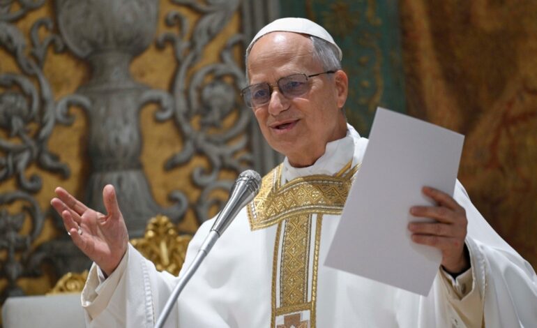 León XIV será un papa sabio, se presentó de forma muy inteligente a los fieles