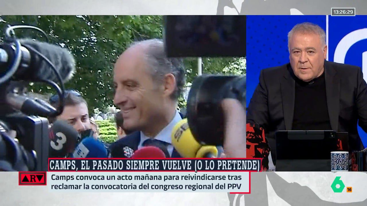 ¿Si son incapaces de parar a Mazón, cómo van a parar a Camps?
