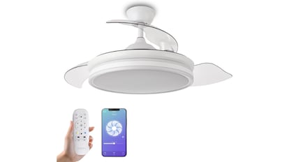Intento los mejores fanáticos del techo con luz silenciosa y elijo el ganador.