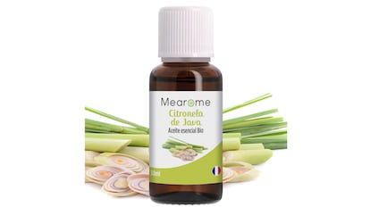 Aceite de repulsión de mosquitos basado en citronela.