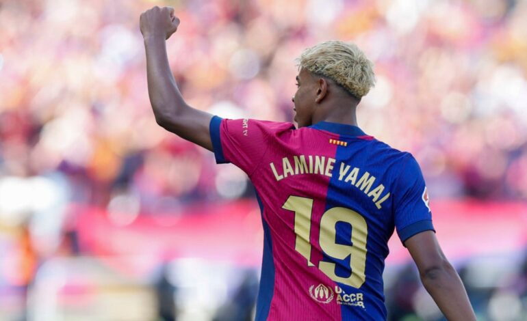 El minuto de la locura en Montjuic: del interior mágico de Lamine al error de Mbappé y Ceballos