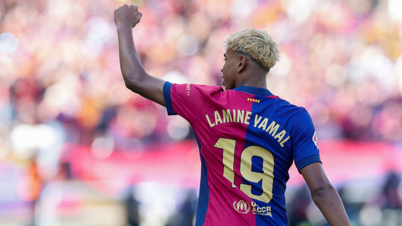 El minuto de la locura en Montjuic: del interior mágico de Lamine al error de Mbappé y Ceballos