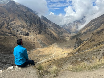 Vista de una de las secciones de Salkantay Trek.
