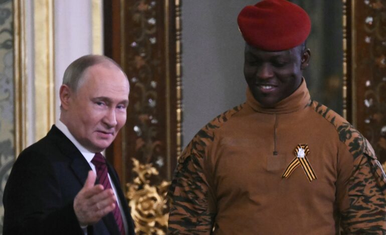 El doble juego de Traoré entre Moscú y Burkina Faso
