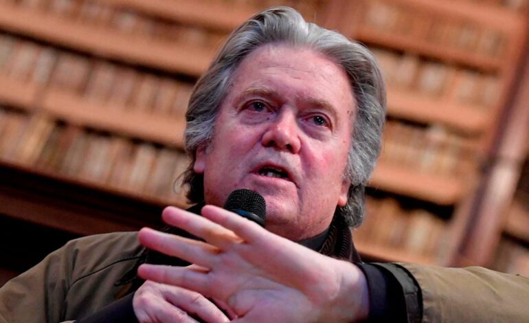 Steve Bannon anima a Trump a violar la Constitución para optar a la reelección: «Tiene ese poder»