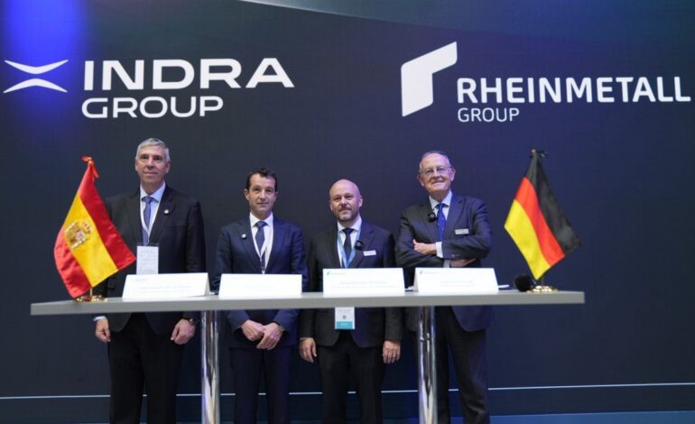 Indra y el gigante militar alemán Rheinmetall se asocian en el desarrollo de blindados