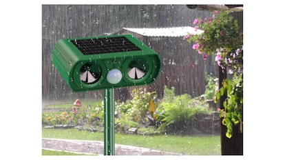 Funciona incluso con lluvia.