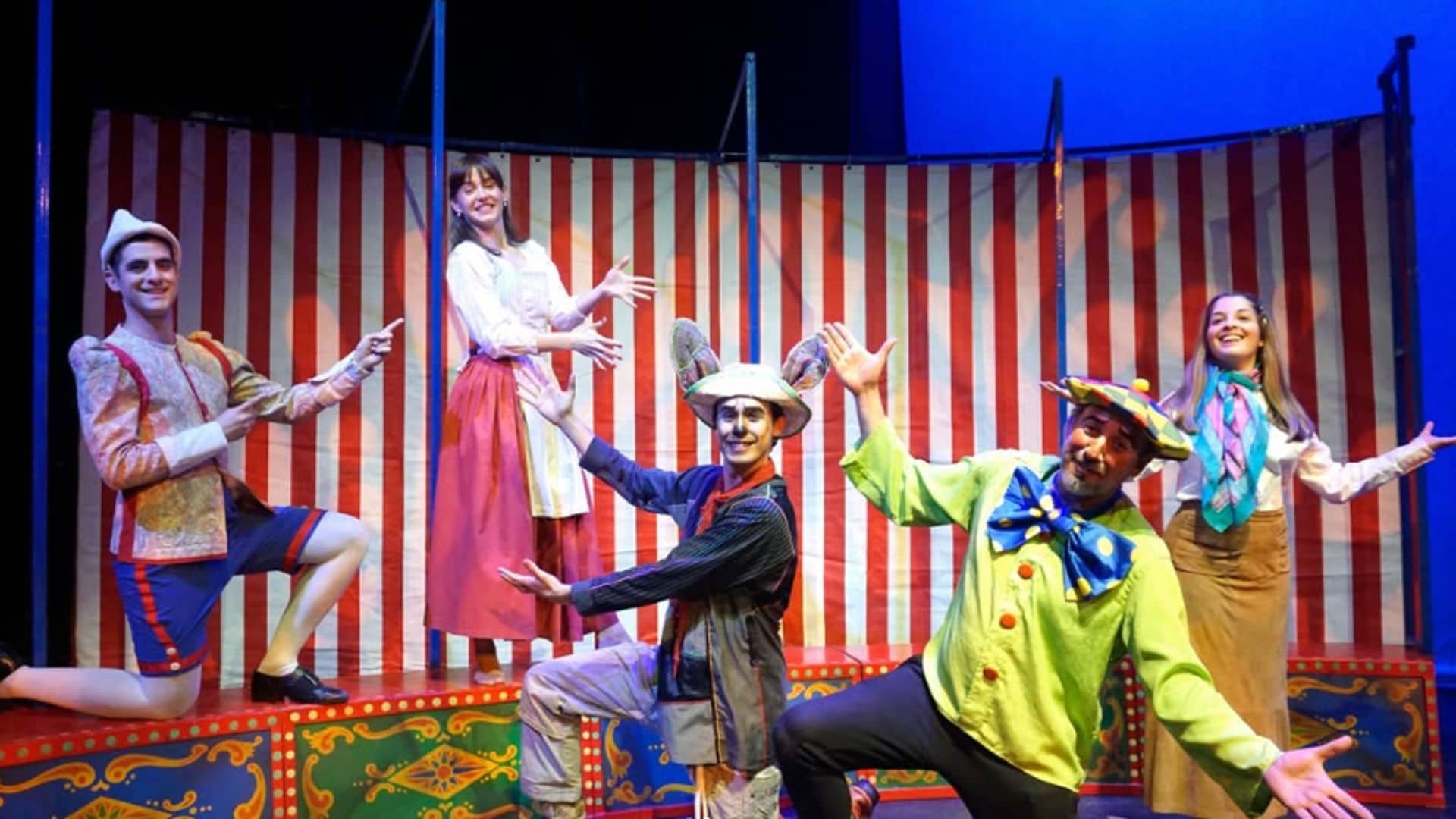 Pinocho en el circo, en el Teatro Sanpol de Madrid