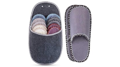 Zapatillas invitadas.
