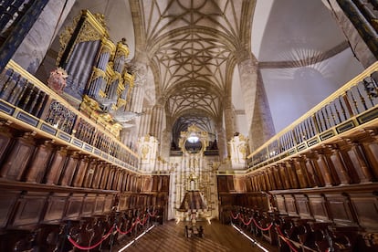 Interior del monasterio de Yuso, en San Millán de la Cogolla.