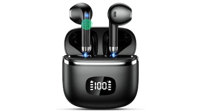Lo mejor que Amazon ofrece hoy en auriculares inalámbricos con un panel LED.