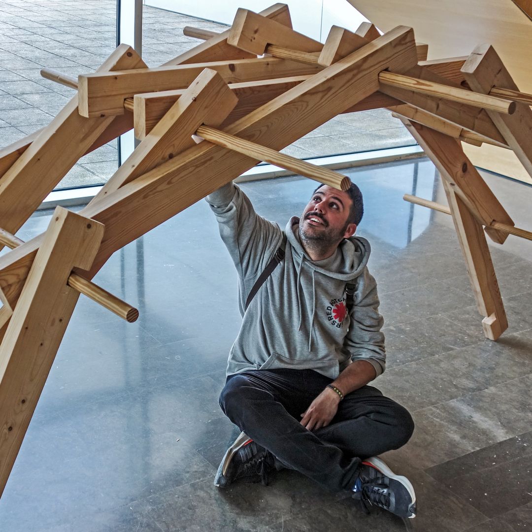 Leonardo Dome en el Museo de Matemáticas de Huesca