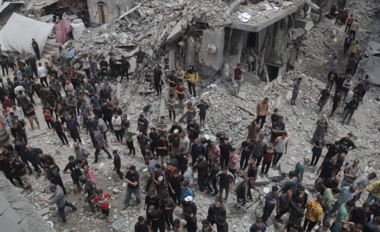 Mueren 130 palestinos en los últimos ataques de Israel contra la Franja de Gaza