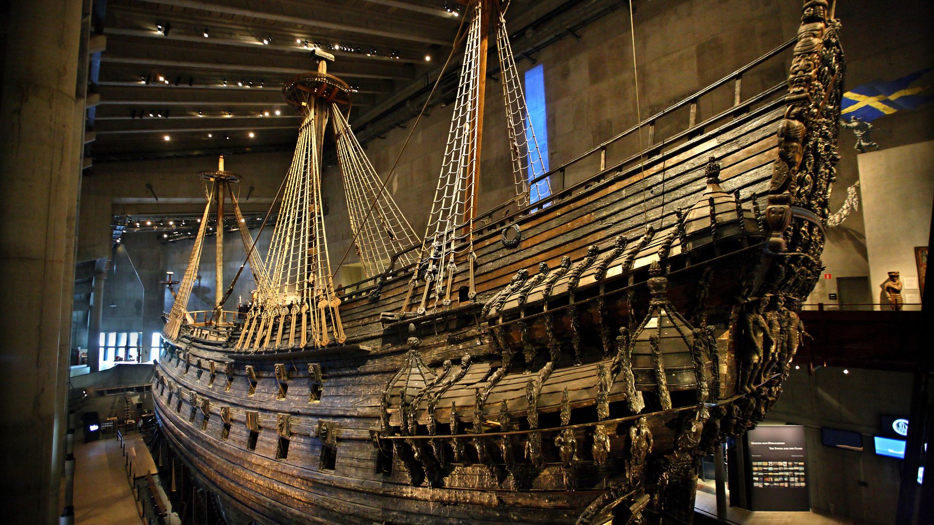 Museo Vasa (Basquemuseet), Djurgarden, Estocolmo, Suecia