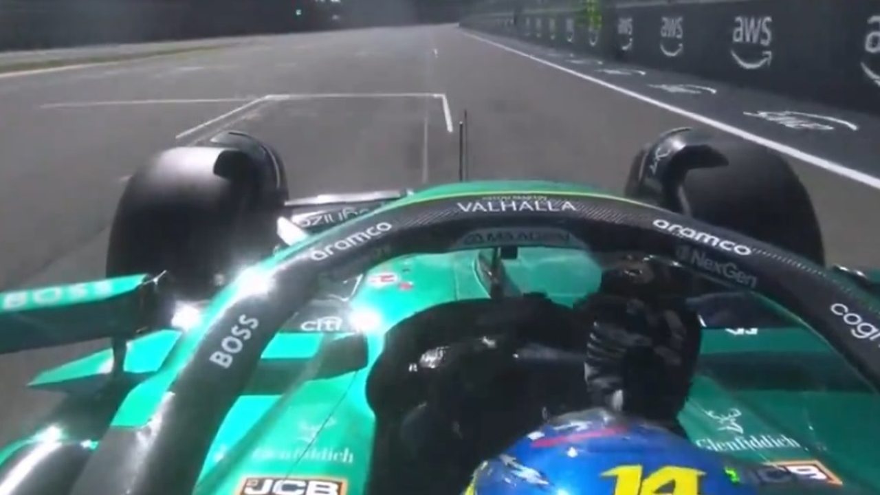 la llamativa reacción de Alonso después de que Aston Martin no le llamara a ‘boxes’