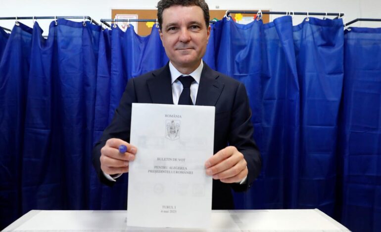 Las encuestas sitúan en cabeza al europeísta Nicusor Dan en las presidenciales de Rumanía