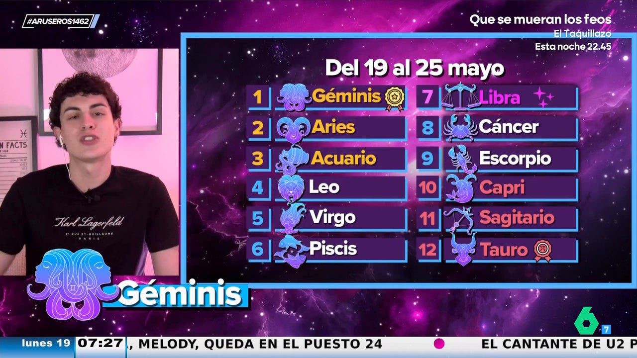 favorable para Géminis, Aries y Acuario