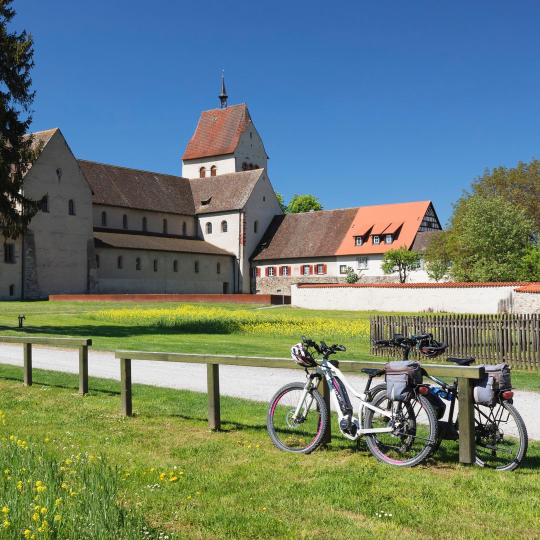 Catedral St. Maria y San Marcos, Isla de Reichenau, Lac Constanza, Baden-Wurtemberg, Alemania