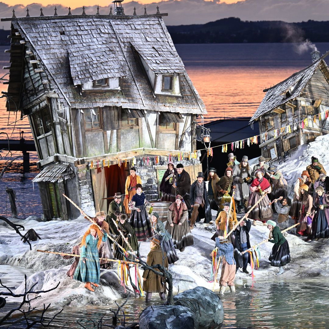 "Der Freischütz"Ópera de Carl Maria von Weber, Festival Bregenz, Austria, Lake Constance