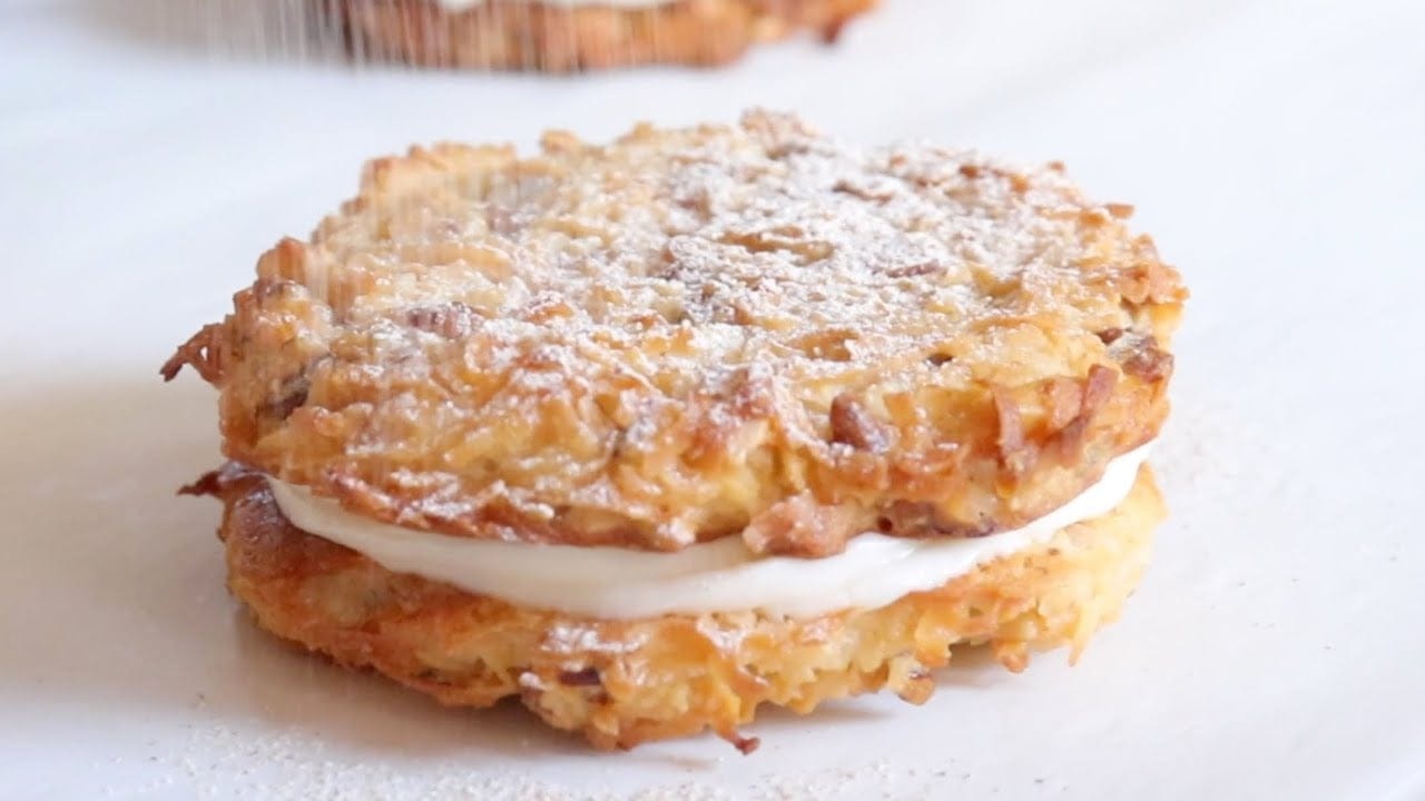 Sándwich de coco