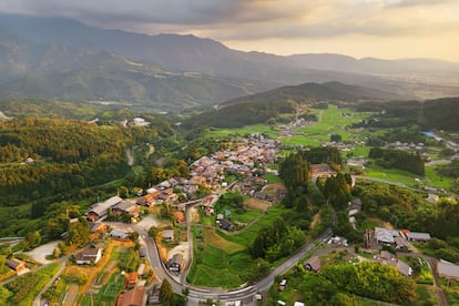 El valle de Kiso.