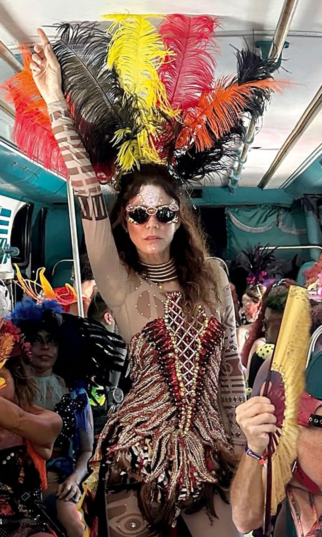 De Colombia a Ibiza: siempre que puedas, Juana regresa a su tierra. En el Carnaval de Barranquilla.