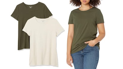 ofertas amazon en camisetas femeninas de manga corta
