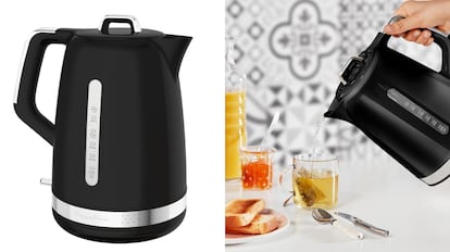 amazon ofertas hoy: hervidor de agua con 2.400 vatios de potencia y función de autoapagado.