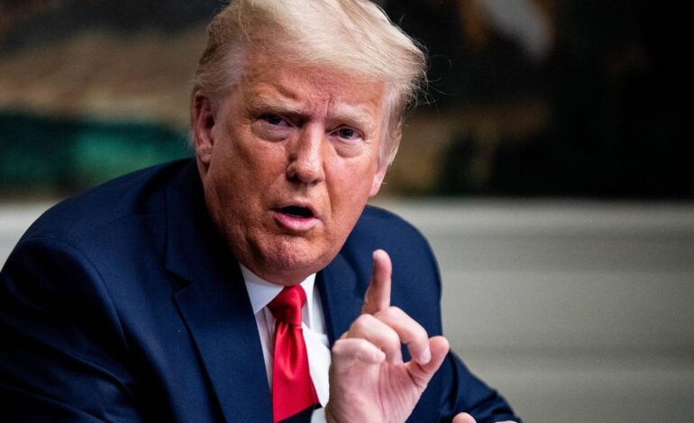 Trump amenaza a la UE con un arancel del 50% a partir de junio porque las negociaciones «no van a ninguna parte»