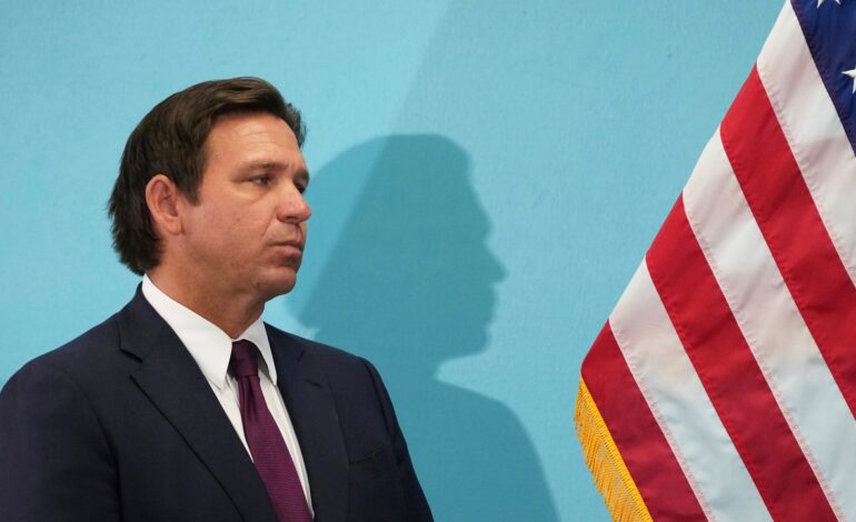 Ron DeSantis, el político que se atrevió a desafiar a Trump y hoy está «completamente desplomado»