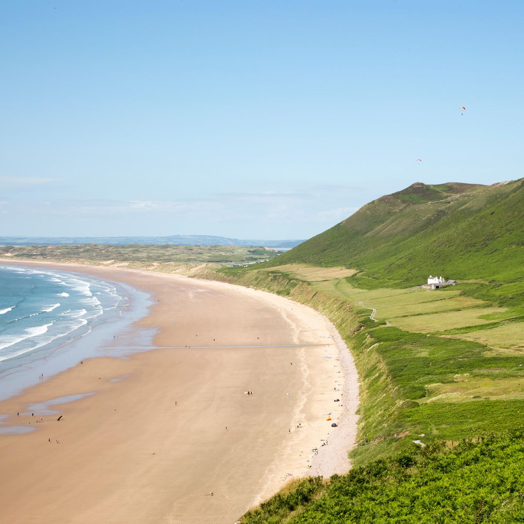 Rhossili Plage, Gower Peninsula, Gales