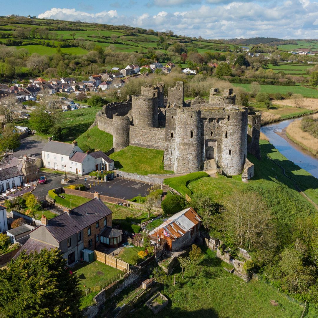 Château de Kidwely, Carmarthenshire, Gales