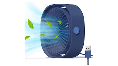 Un pequeño ventilador.