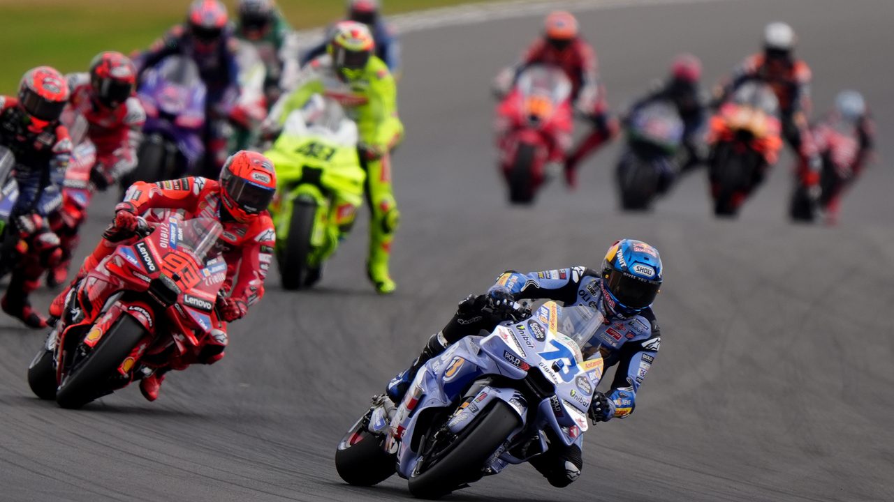 carrera del Gran Premio de Gran Bretaña de motociclismo
