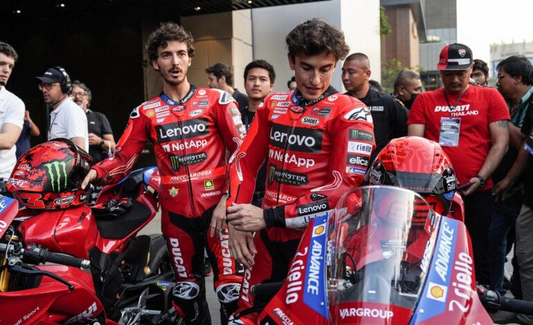 Las palabras de Ducati sobre Marc Márquez que no gustarán a Bagnaia