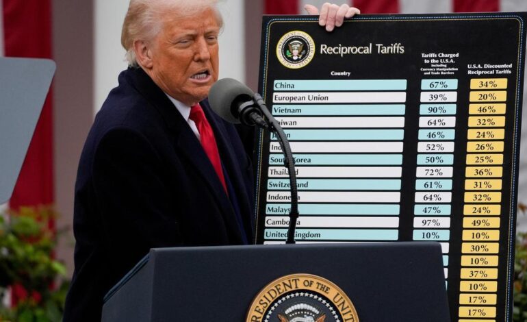 Un tribunal federal de EEUU tumba los aranceles de Trump