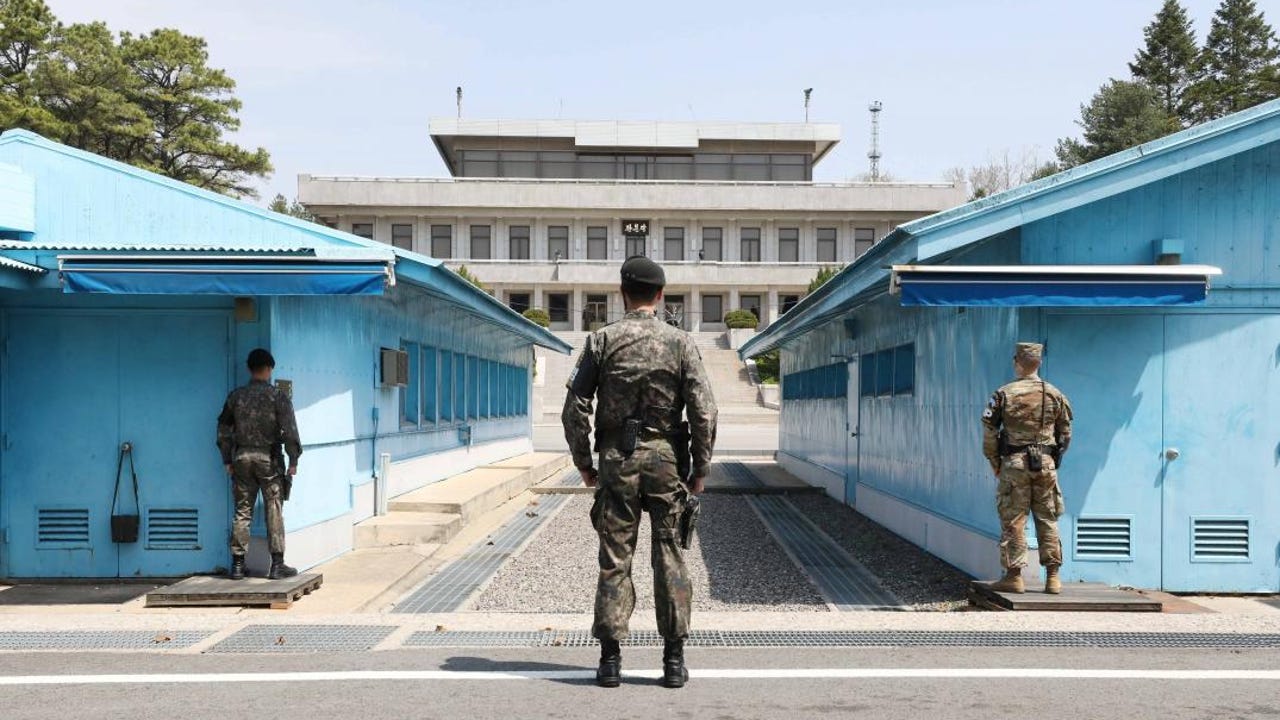 Un soldado surcoreano dispara accidentalmente una ametralladora hacia Corea del Norte