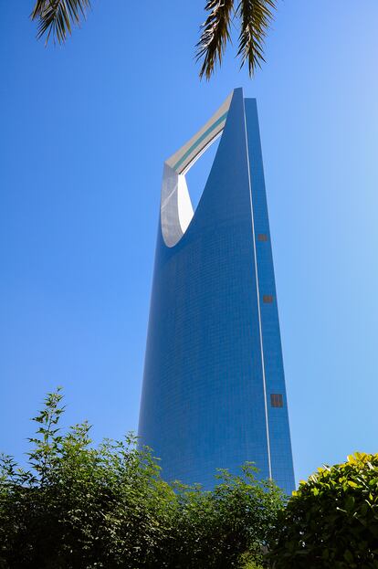 Kingdom Tower Skybridge, en Riad.