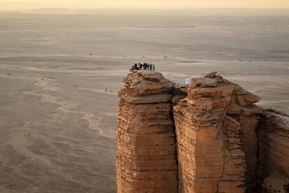 Borde del mundo, en Arabia Saudita.
