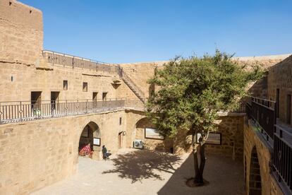 El antiguo fuerte de Tabuk.