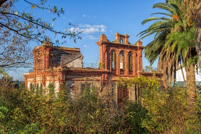 La antigua residencia de Leon Trotsky en Büyükada (Estambul, Türkiye).